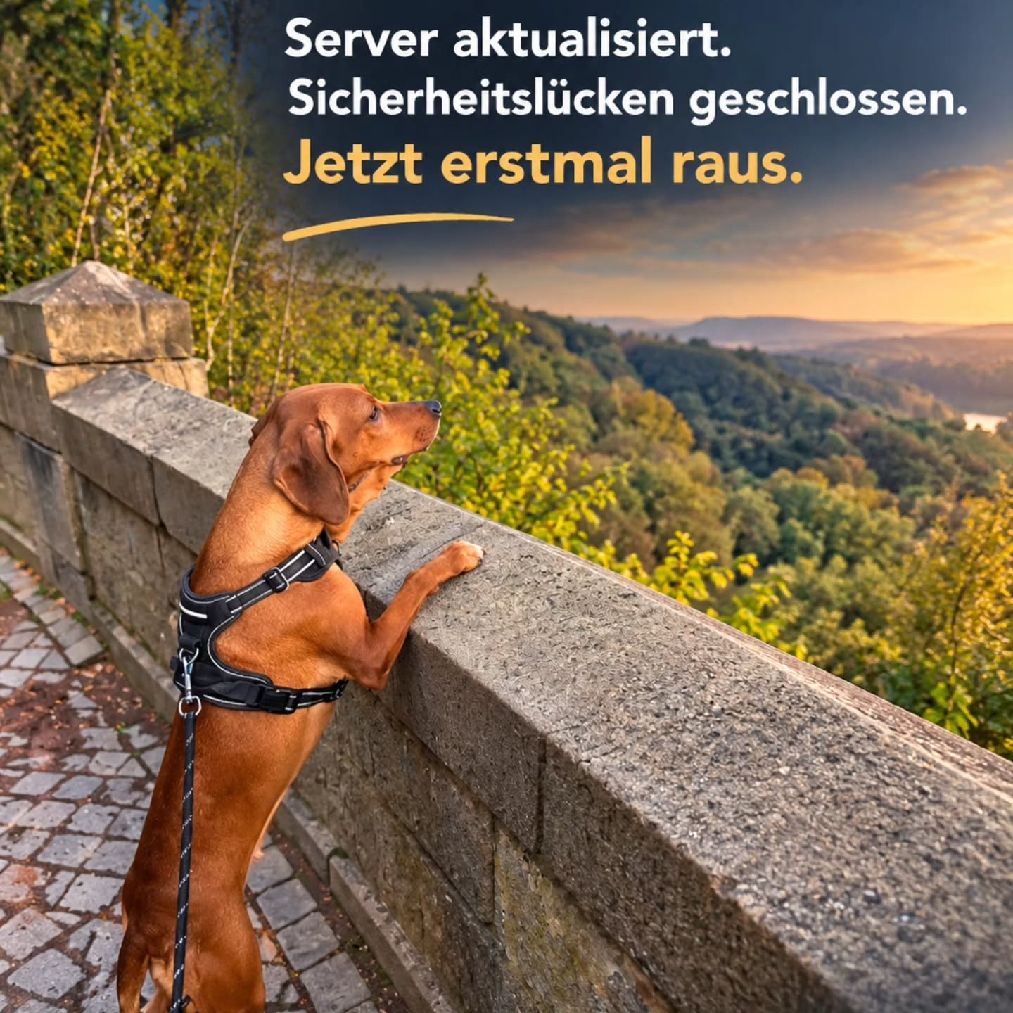 🐶 „Ich guck da jetzt drüber.“

Nach den aktuellen PHP-Sicherheitslücken war heute erstmal Serverpflege angesagt:

🔐 Syst