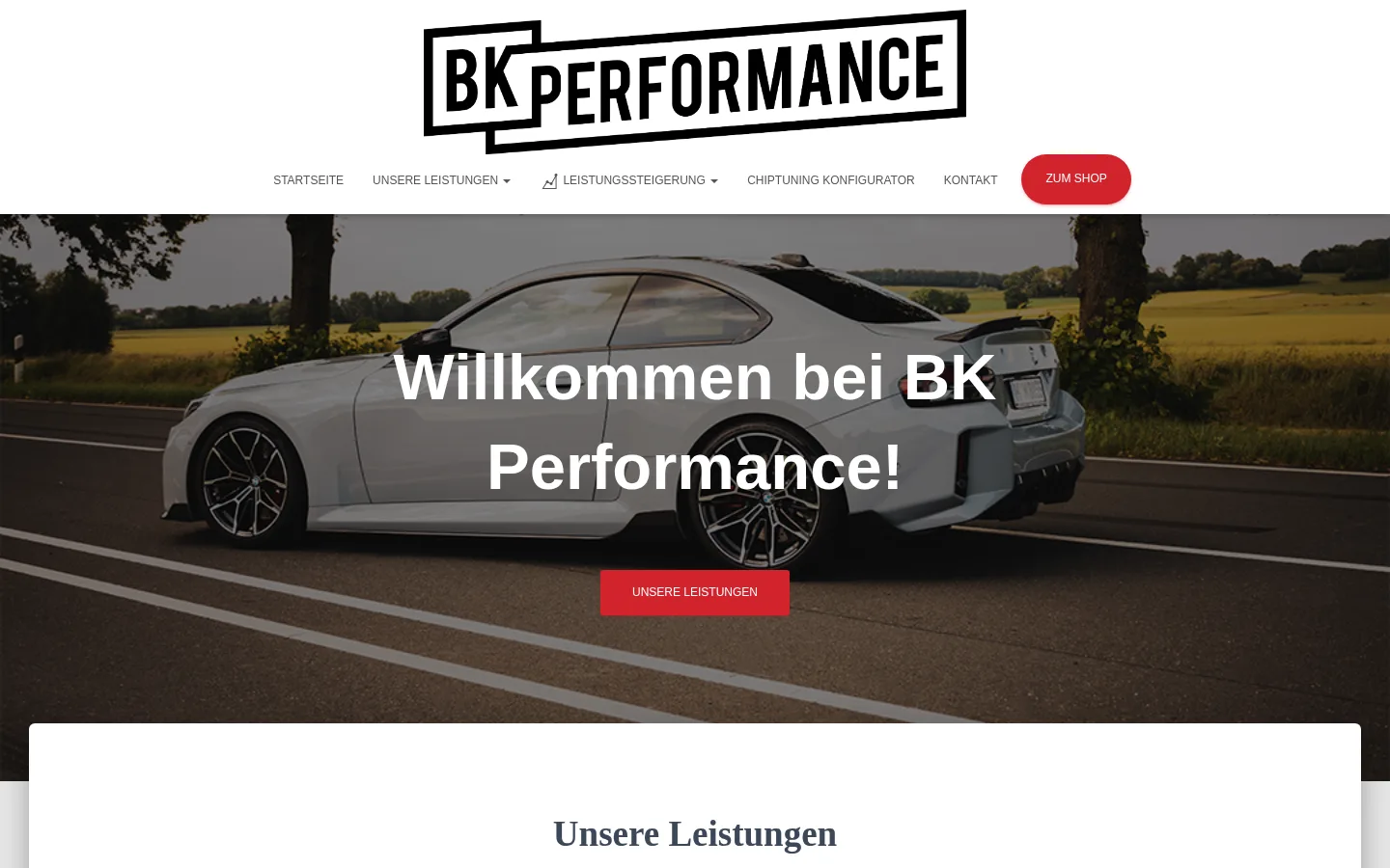 Screenshot von bk-performance.de